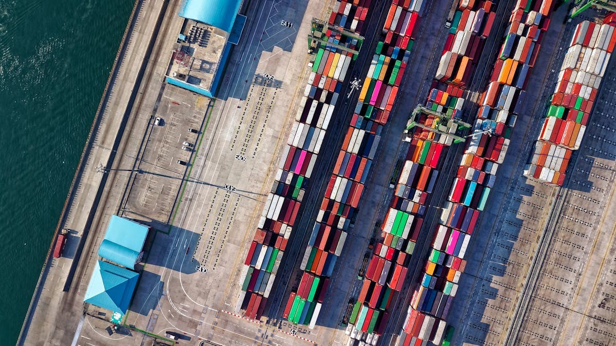 Logistics and shipping site placeholder