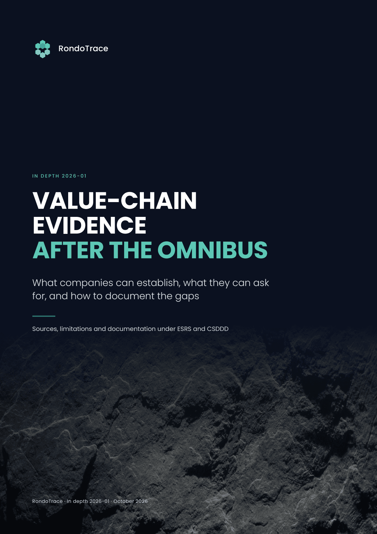 Value-Chain Evidence After the Omnibus